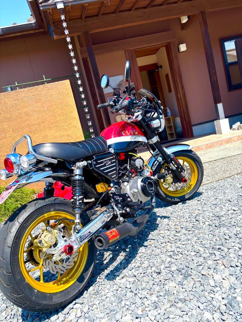 モンキー125 jb02 純正ホイール前後セット ゴールド塗装品 - メルカリ