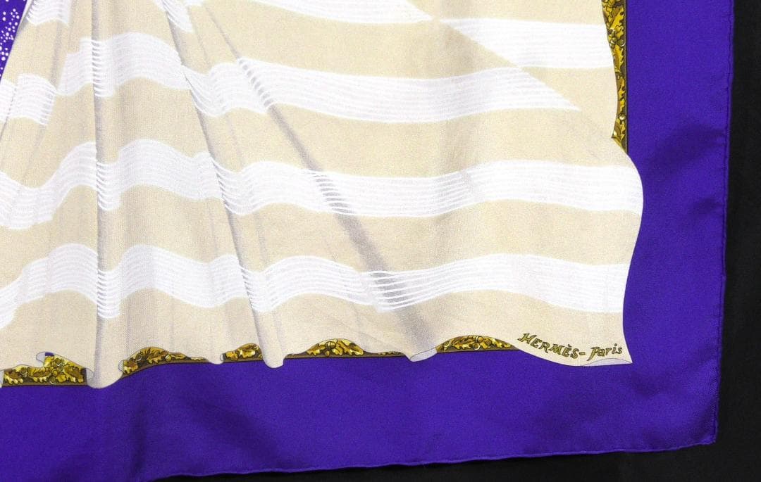 HERMES エルメス 大判スカーフ カレ90 D362 - メルカリ