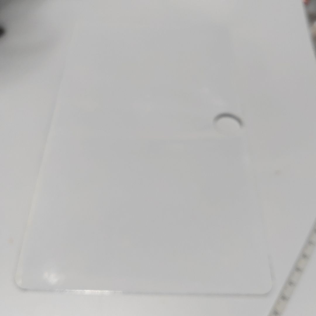 【鉄道サボ　愛称板】(表)むろね　(裏)無地