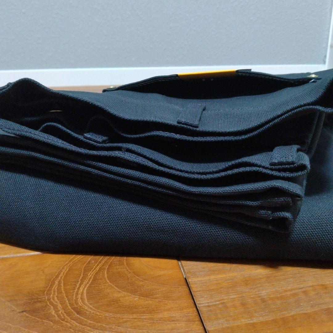 ★米国製本物レアサイズ！W34*L28CARHARTTダブルニーB01ブラック