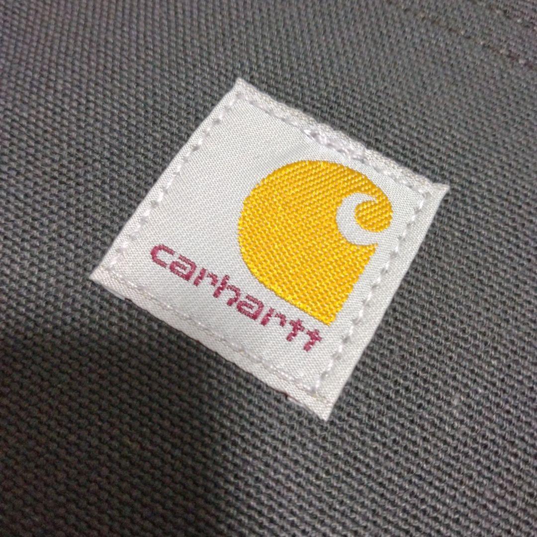 ★米国製本物レアサイズ！W34*L28CARHARTTダブルニーB01ブラック