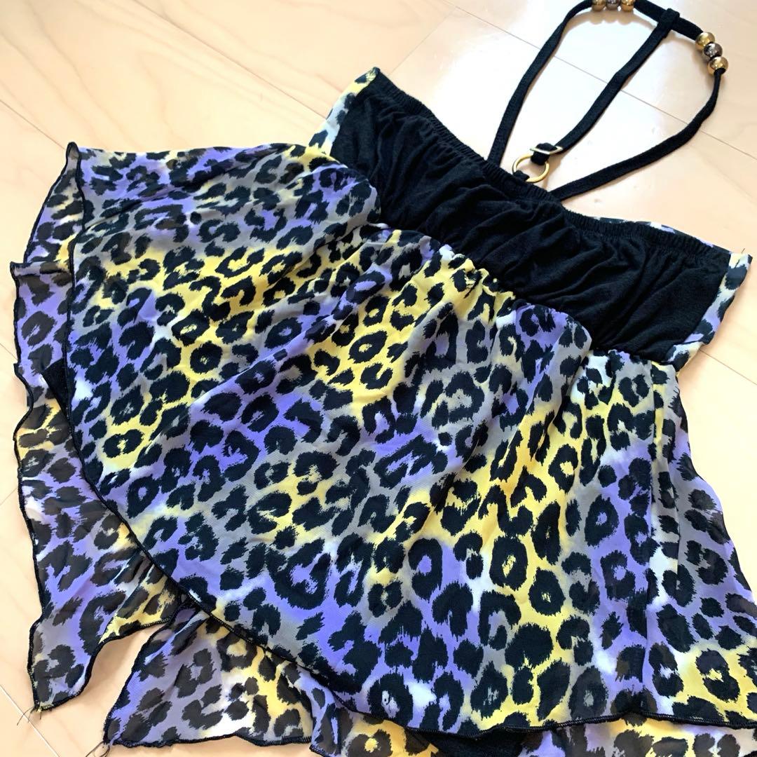 【激レア】d.i.a. ヒョウ柄 チューブトップ キャミソール 平成ギャル★