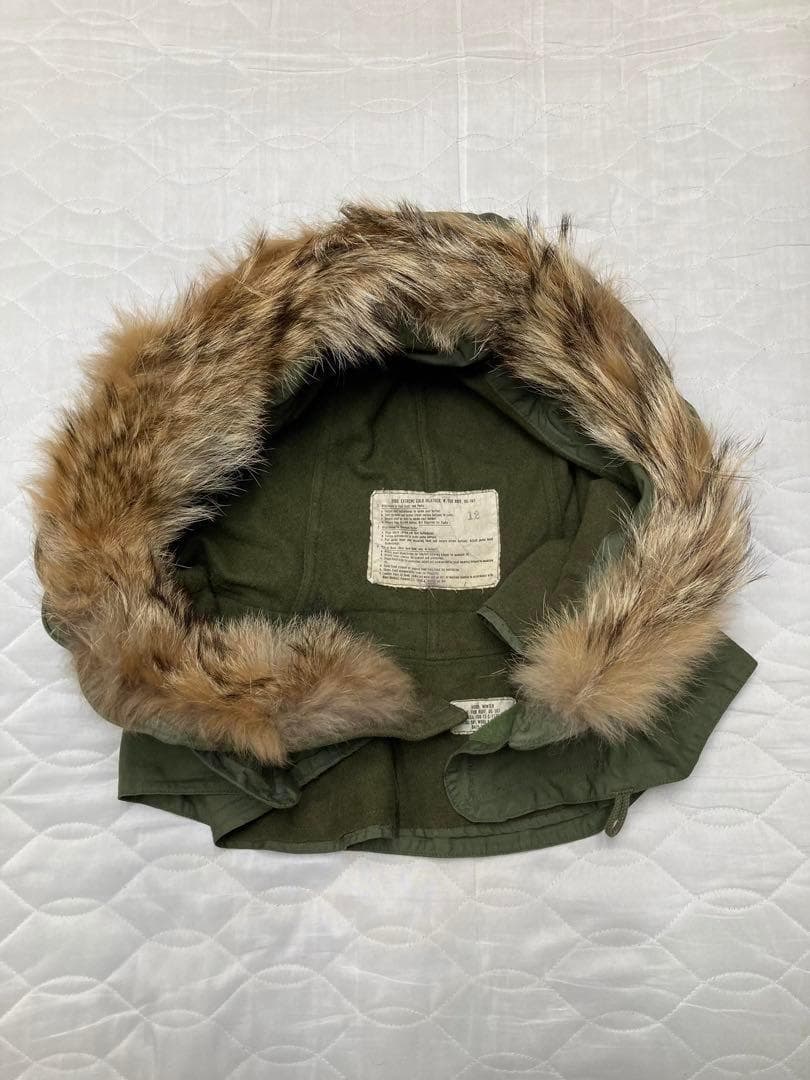 激レア☆M65用フードのみ コヨーテリアルファー フィッシュテール