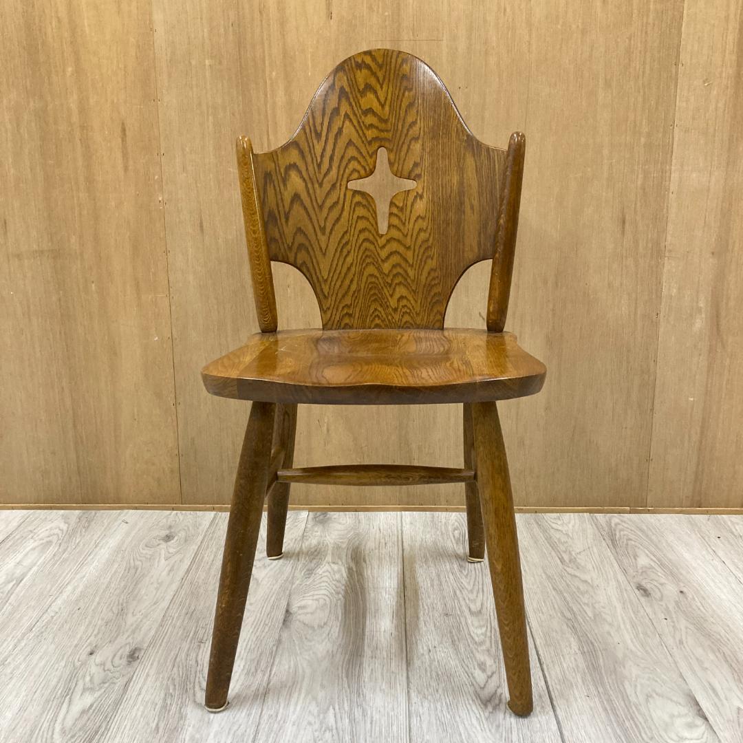 【柏木工】オールド　ウィンザーチェア　ダイニングチェア　２脚　椅子　ヴィンテージ