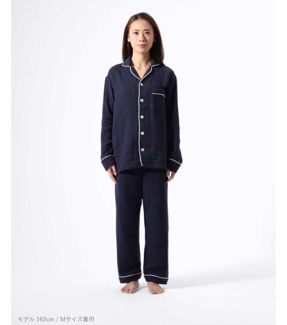 【新品】BAKUNE Pajamas Gauze ガーゼ素材 上下セット M