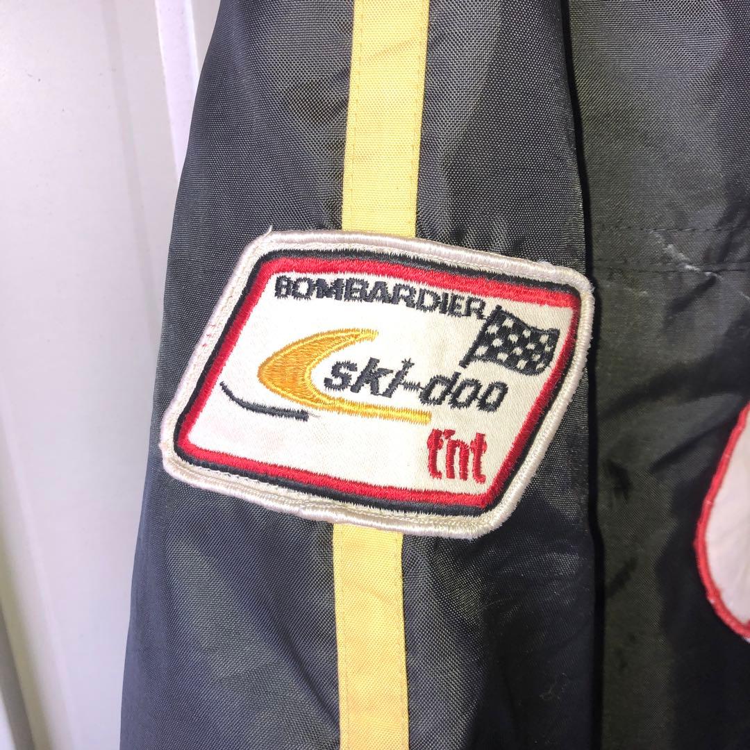 スキー ski ジャケット コート 古着 70s 80s スポーツ ワッペン