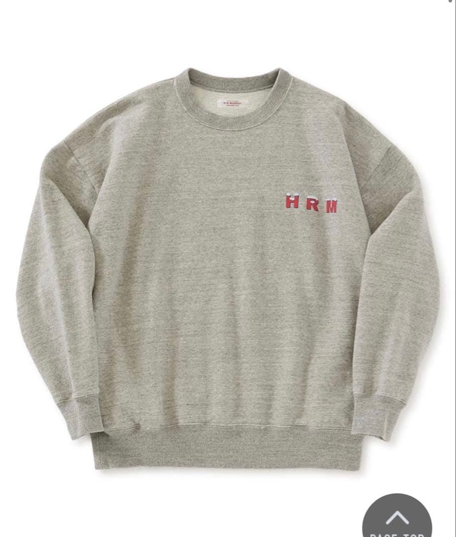 五輪オリンピック様★新品未使用ハリウッドランチマーケットトレーナーLサイズグレー