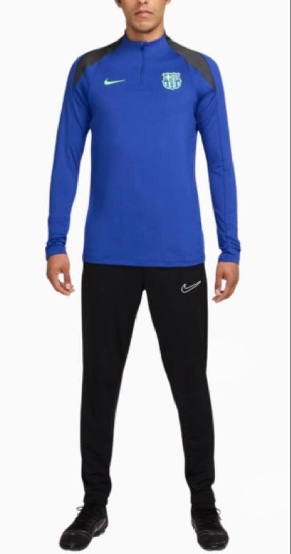 新品【希少サイズ2XL】NIKE×FC バルセロナ サッカードリルトップ ロンt