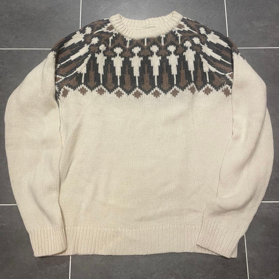 L.L.Bean ノルディック柄セーター L - メルカリ