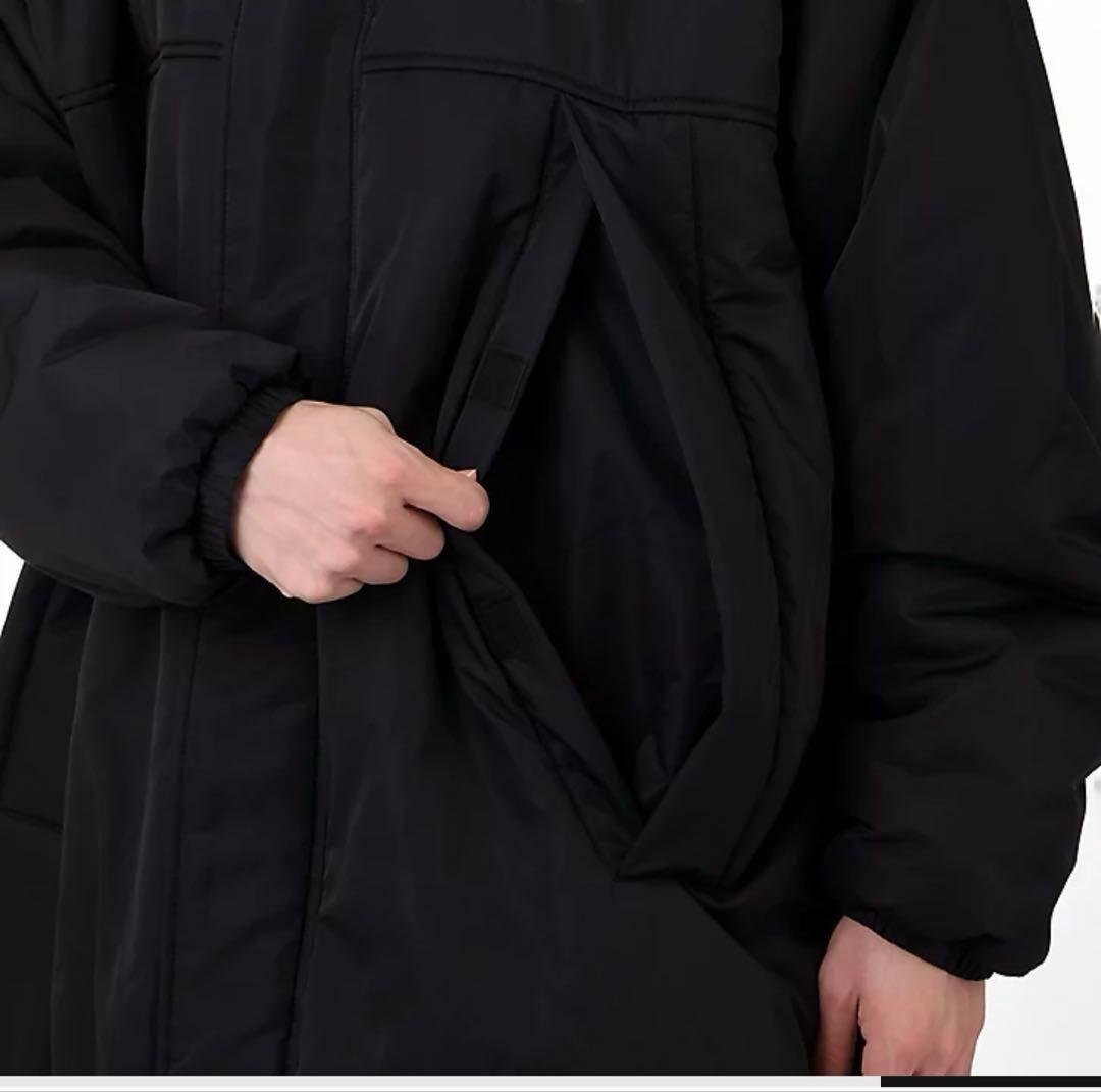 未使用_ニューバランス パディングロングフーデットジャケット/中綿