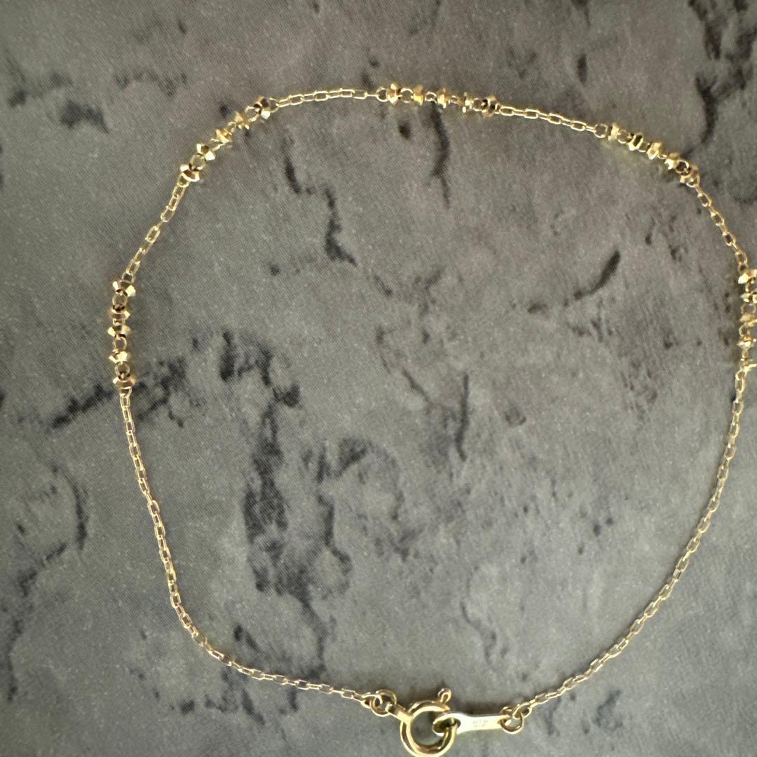 年末までete グレインブレスレットK18