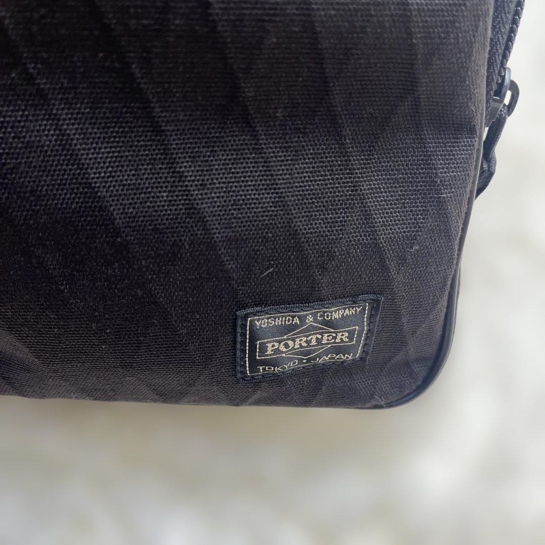 美品 PORTER ポーター　ハイブリッド　ウエストバッグ　ブラック 吉田カバン