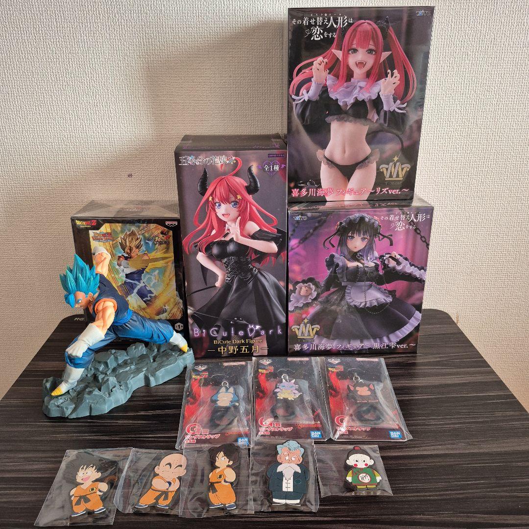 ドラゴンボール 着せ恋 五等分の花嫁 一番くじ下位賞 フィギュアセット