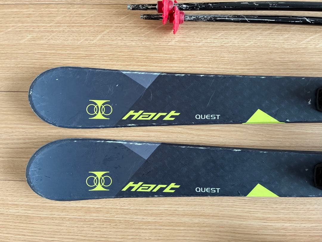 Hart QUEST ジュニアスキー 4点セット ハート 男の子 キッズ 子ども