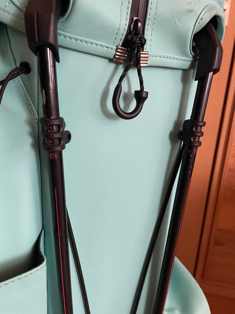 monzee キャディバッグ ターコイズ ヘッドカバー モンジー