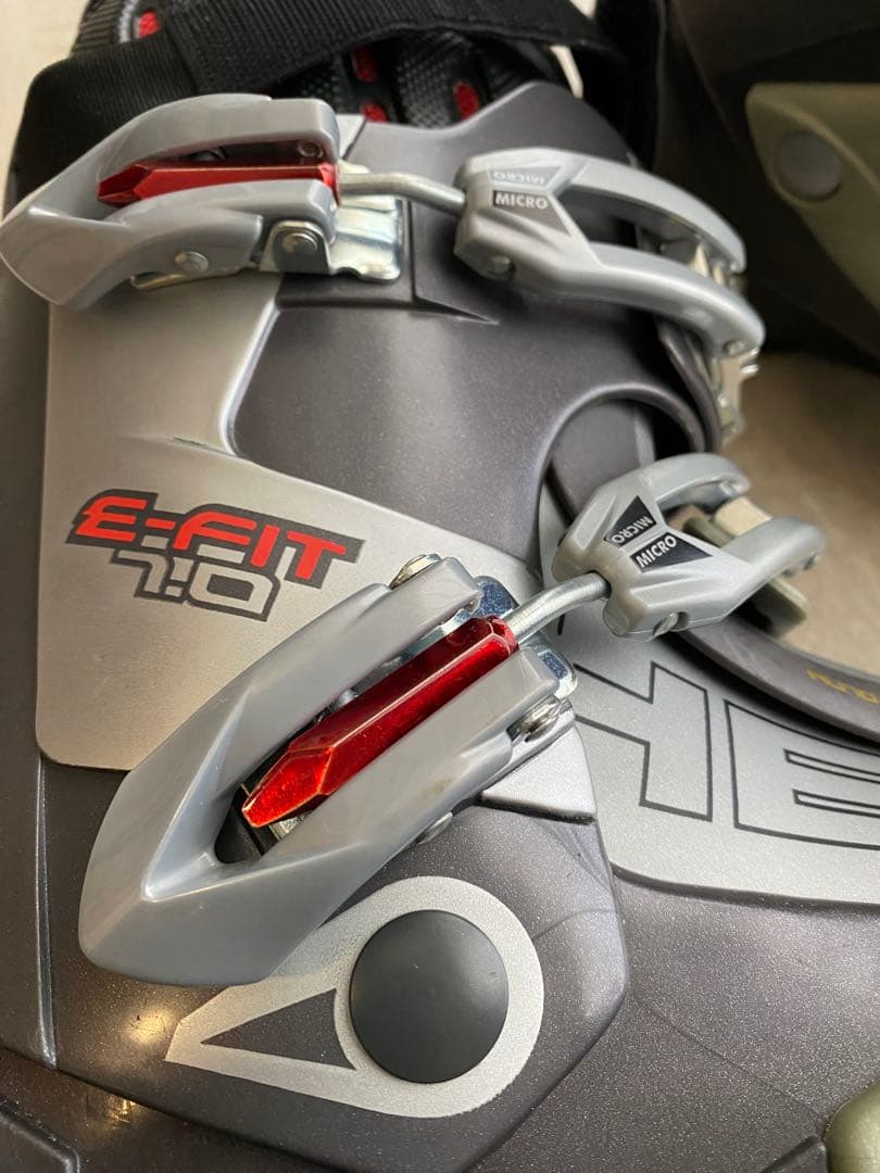 27.0〜27.5㎝　HEAD スキー ブーツ グレー/ブラック