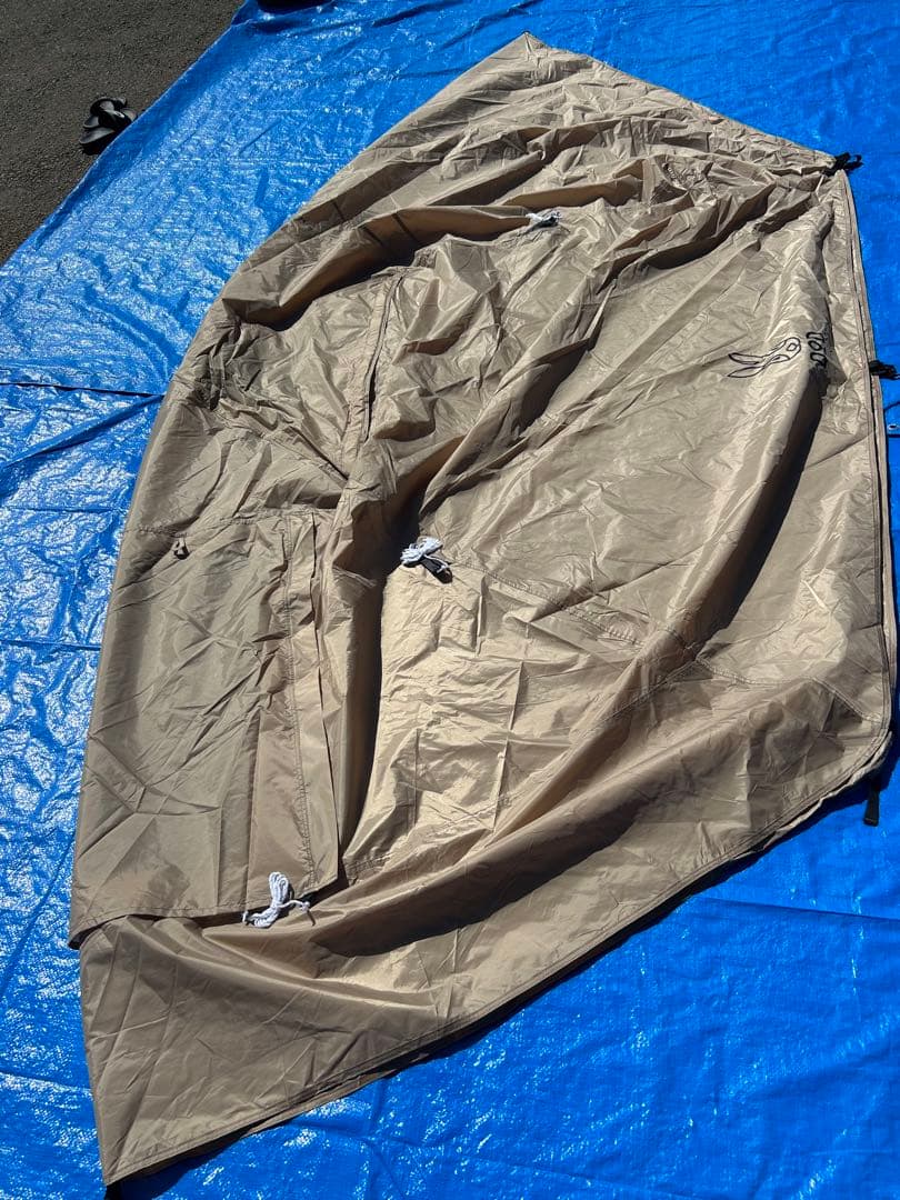 【試し張りのみ】DOD わがやのテントL タン T5-869-TN