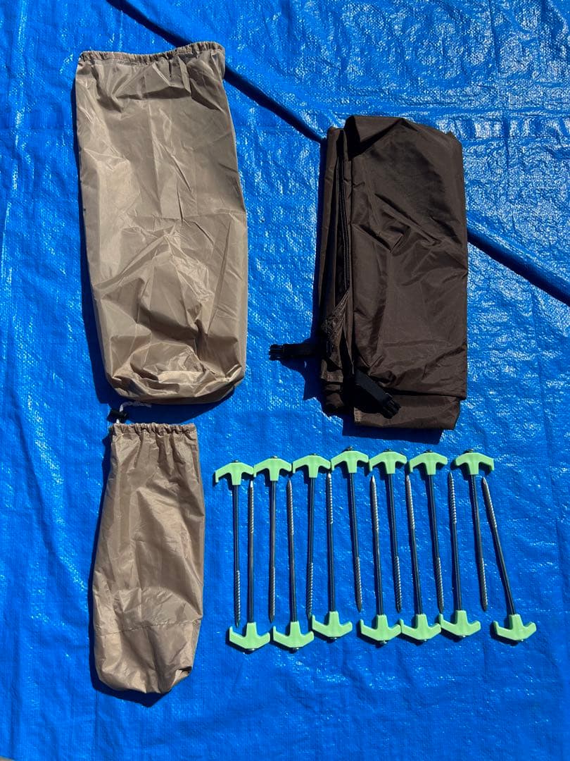 【試し張りのみ】DOD わがやのテントL タン T5-869-TN