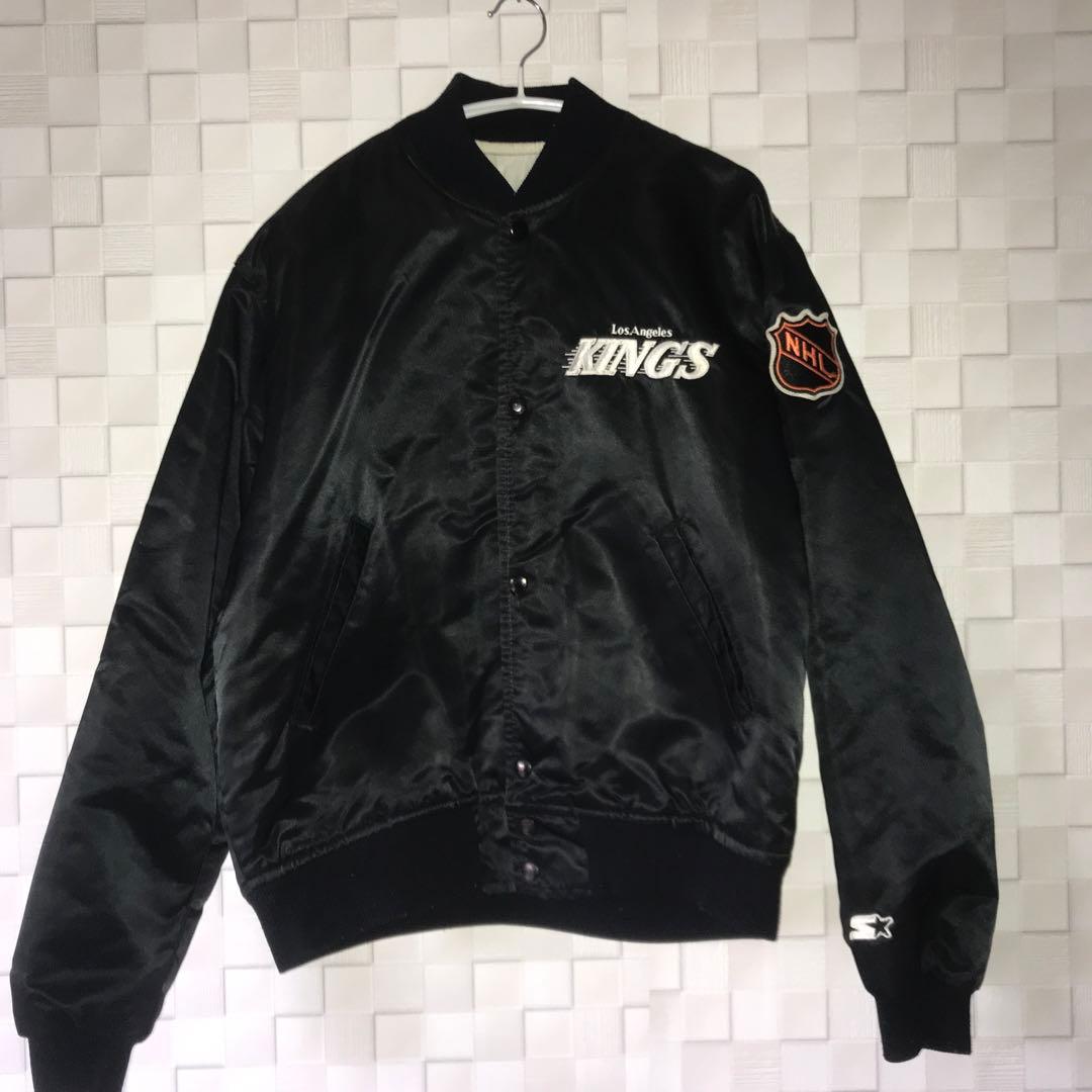 90's NHL キングス LA KINGS ナイロンスタジャン STARTER - メルカリ