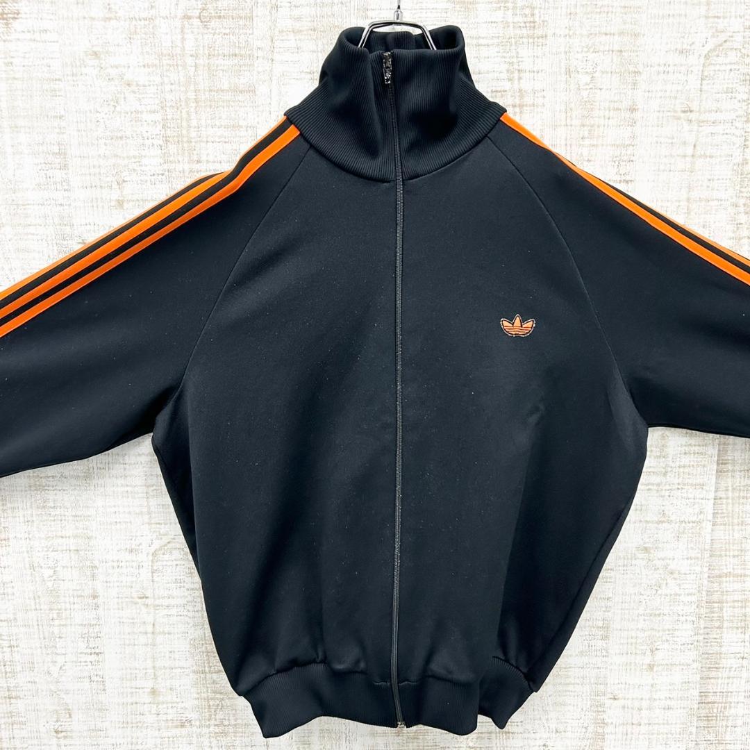 DW161《ADS-4F》アディダス　トラックジャケット　デサント 6号　80s