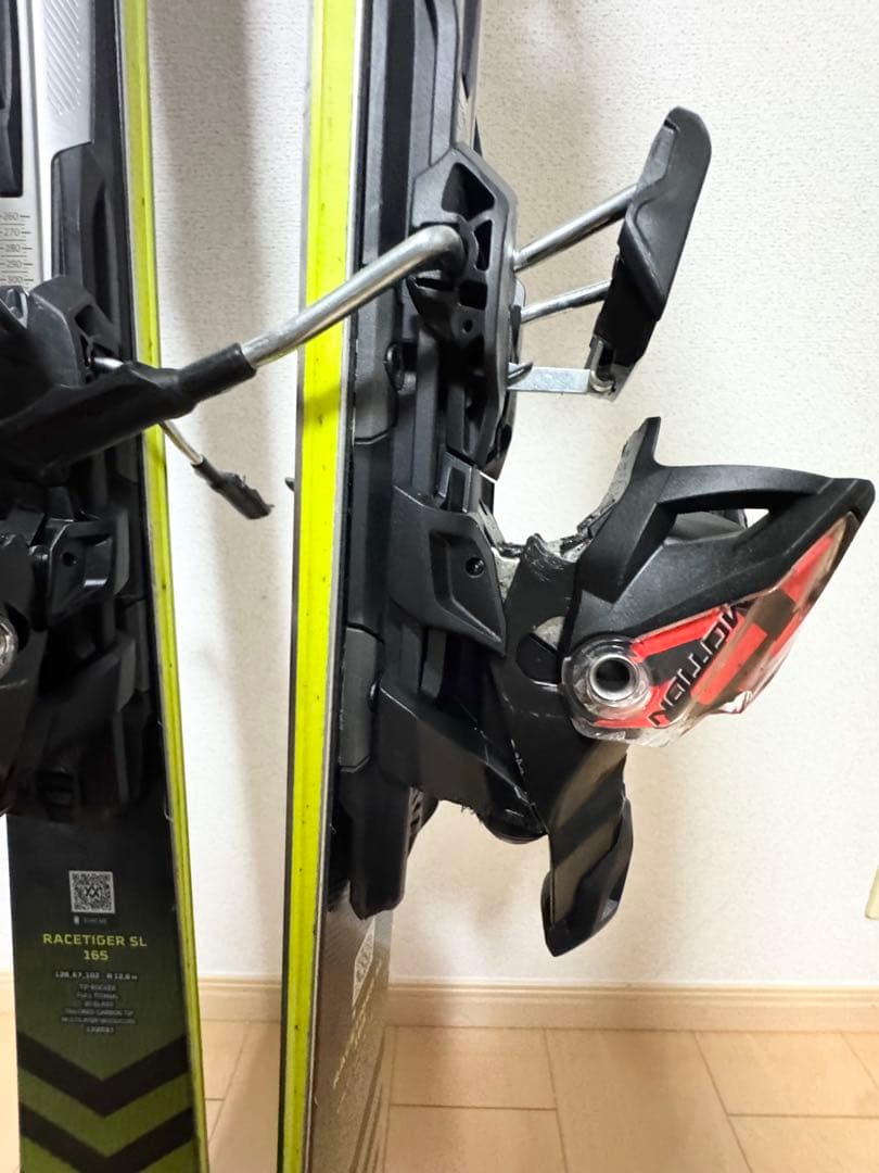 【美品】VÖLKL RACETIGER SL 165cm スキー板