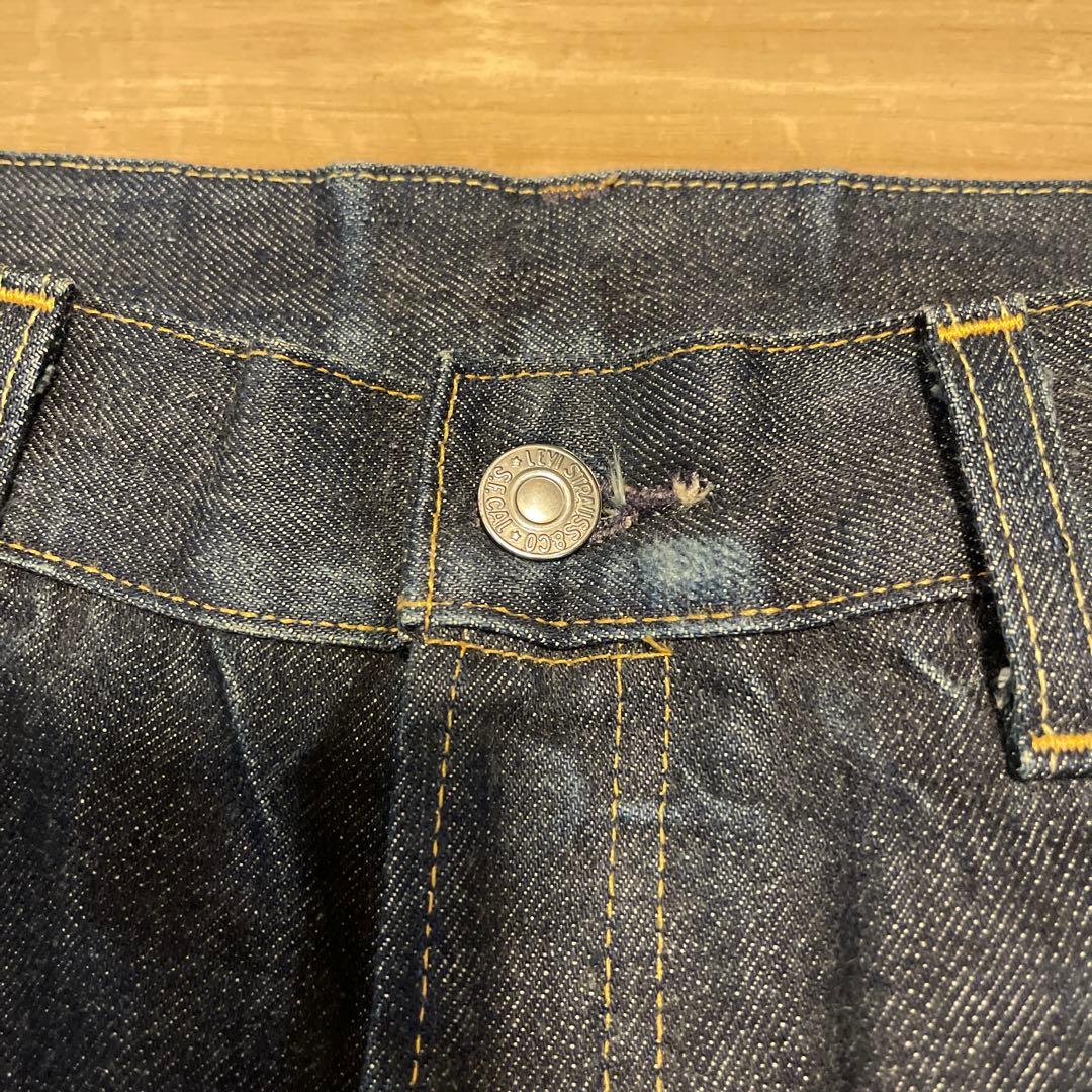 良品 濃紺 LEVI'S 501XX 1955 米国製 赤耳 W36 x L34