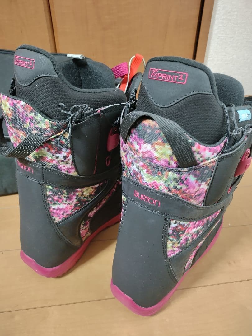 BURTON　スノーボード板　ブーツ　ビンディング　ケース　セット
