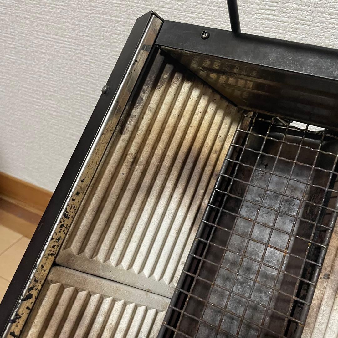 【美品】ユニフレーム　ユニセラTG-III ブラック 収納袋&焼き網ハンドル付