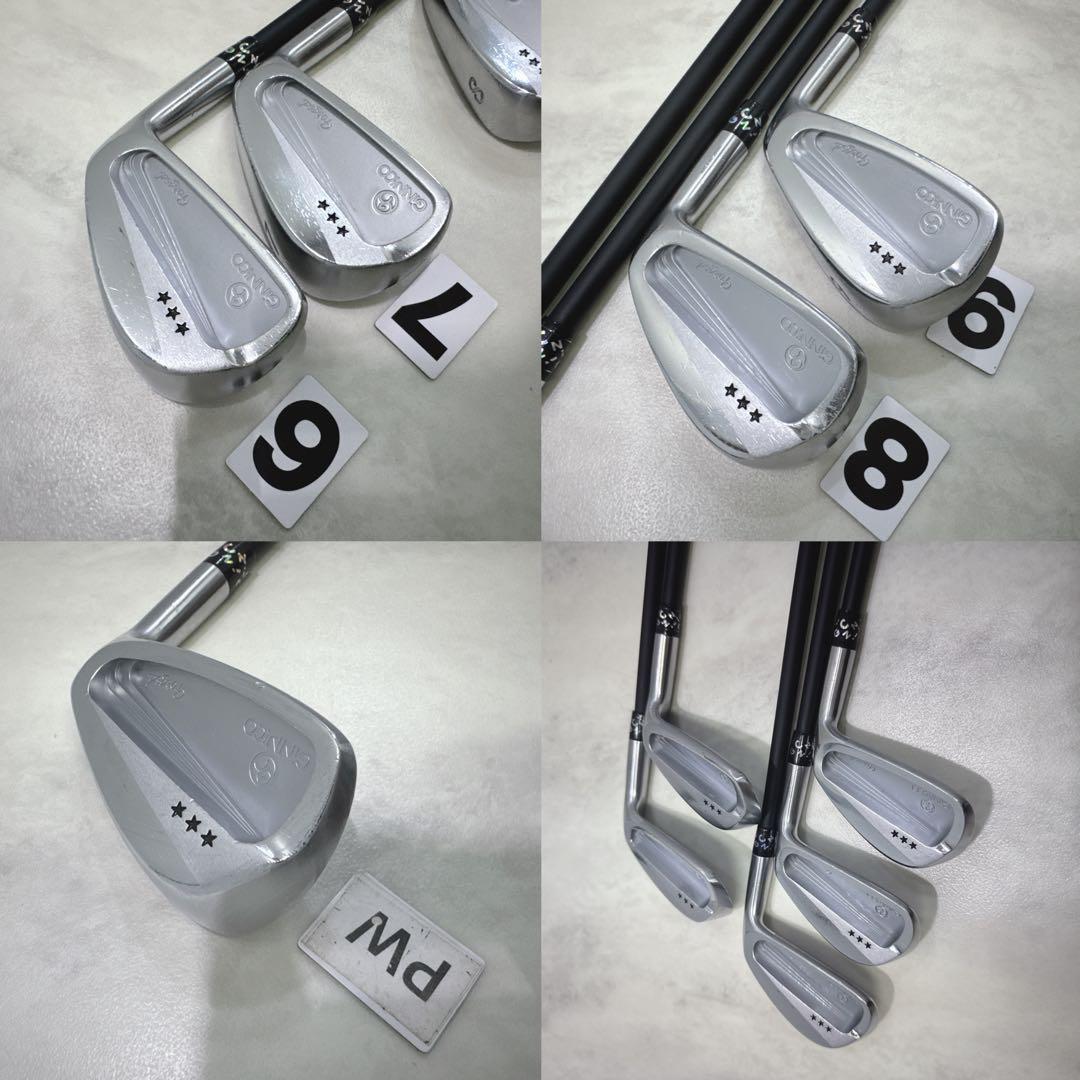 激レア 半中空 GINNICO CB+ IRON 右 TRAVIL 85 S