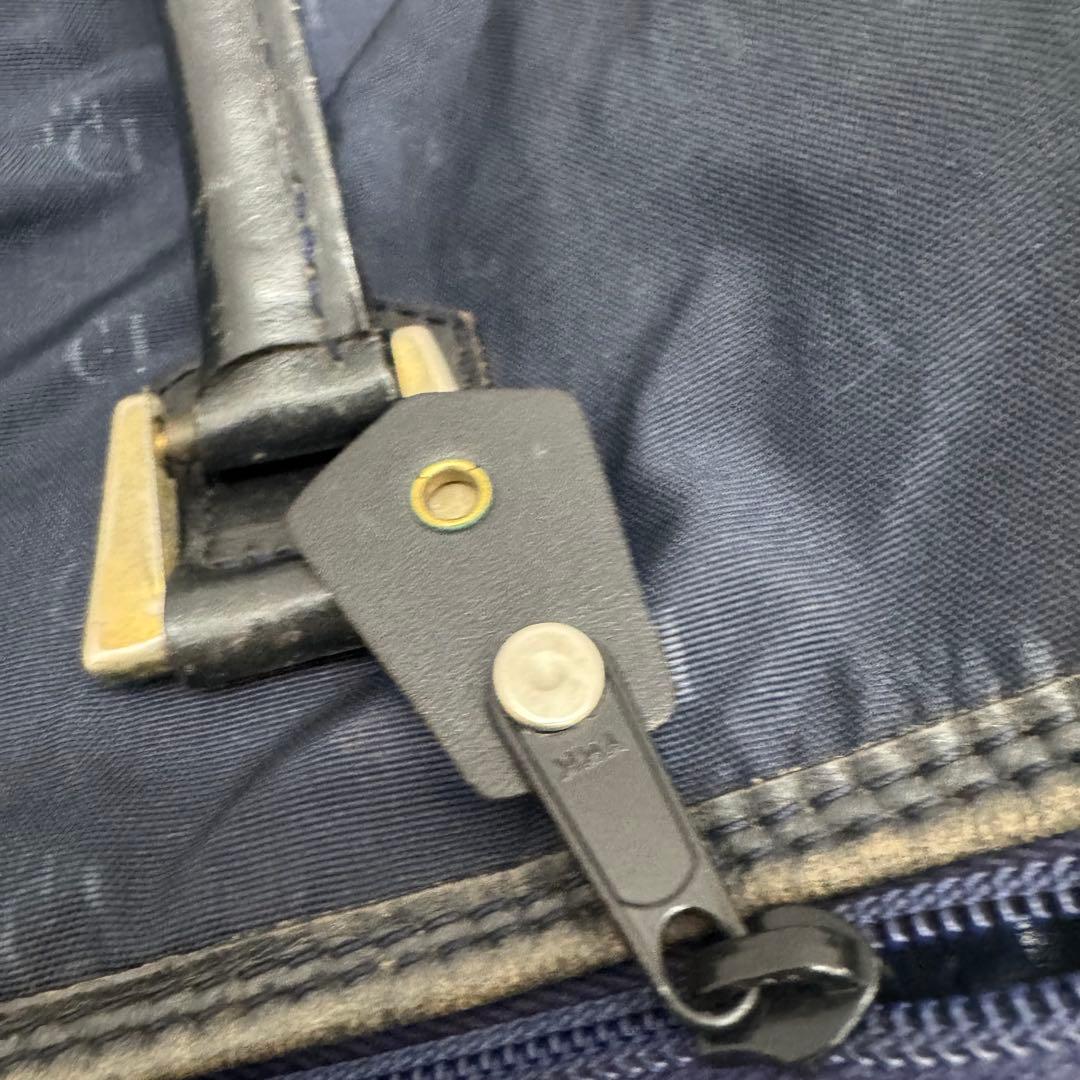 ［鑑定済］Christian Dior トロッター　ボストンバッグ　ユニセックス