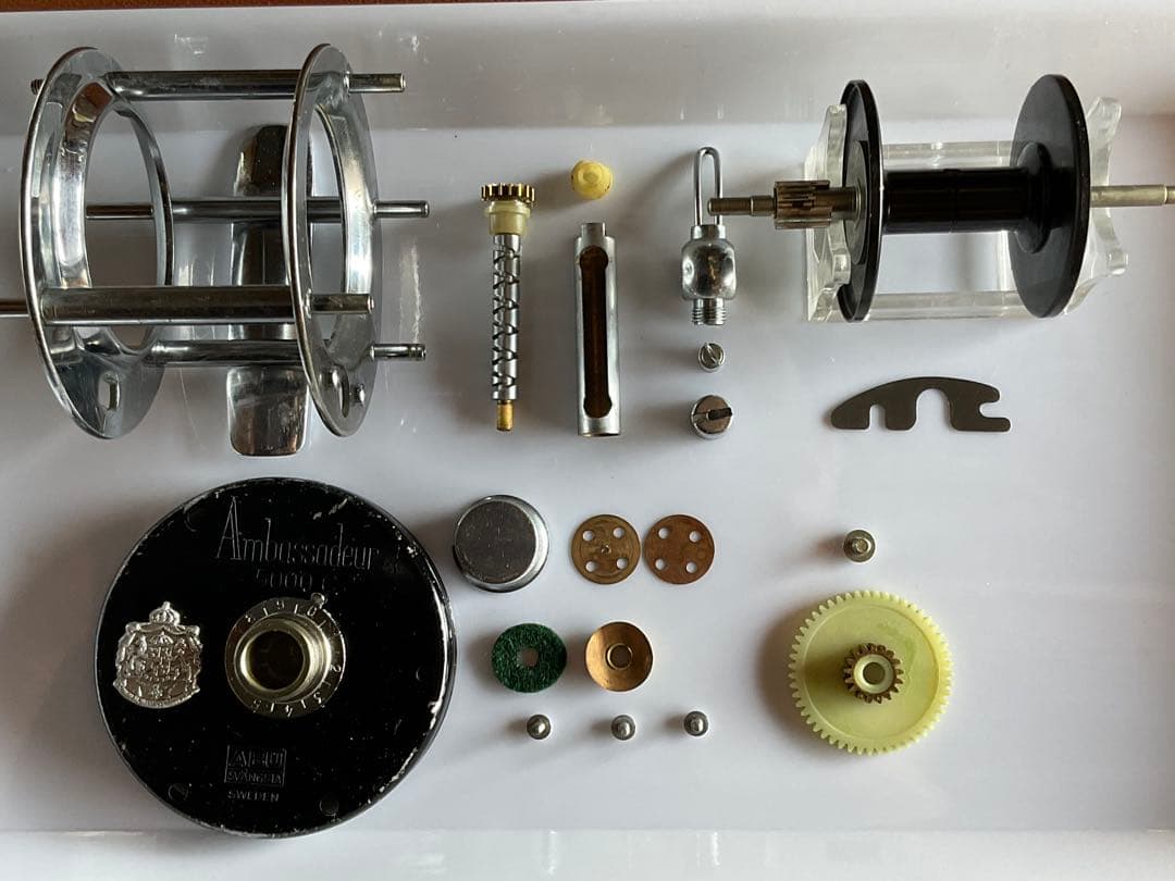 ABU アンバサダー 5000 C ビッグA メンテ済 フレーム修正済