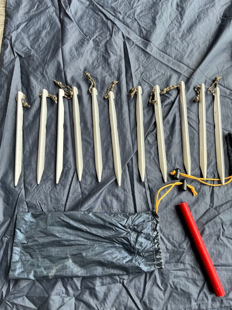 mont-bell ステラリッジ テント2 イエロー　グランドシート付き