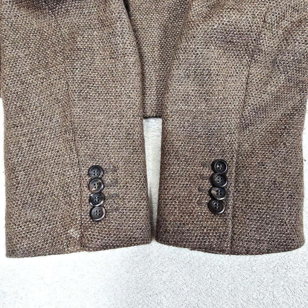 極美品 イーヴォ ダブルチェスターコート カシミヤ混 イタリア製 裏地