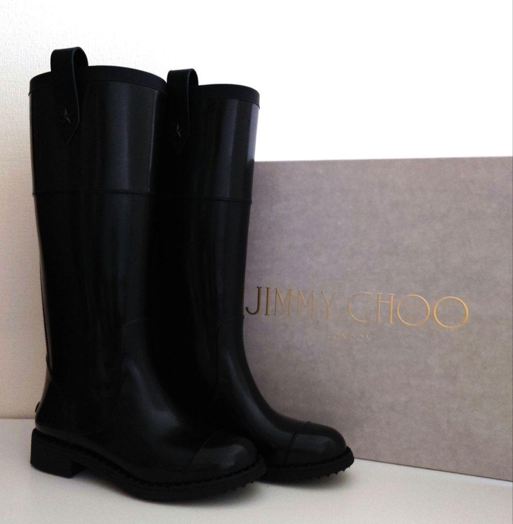 JIMMY CHOO ブラック長靴