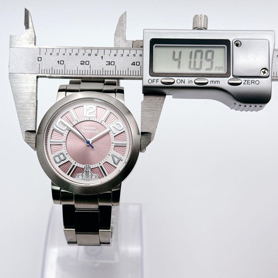 未使用✨ ヴィヴィアンウエストウッド　メタリック オーブ　ギョーシェ彫 サンレイ