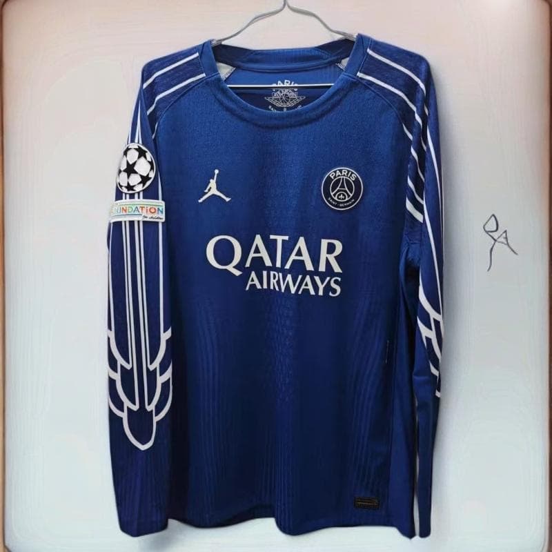 パリ・サンジェルマン D. Doué 14番 長袖 シャツ