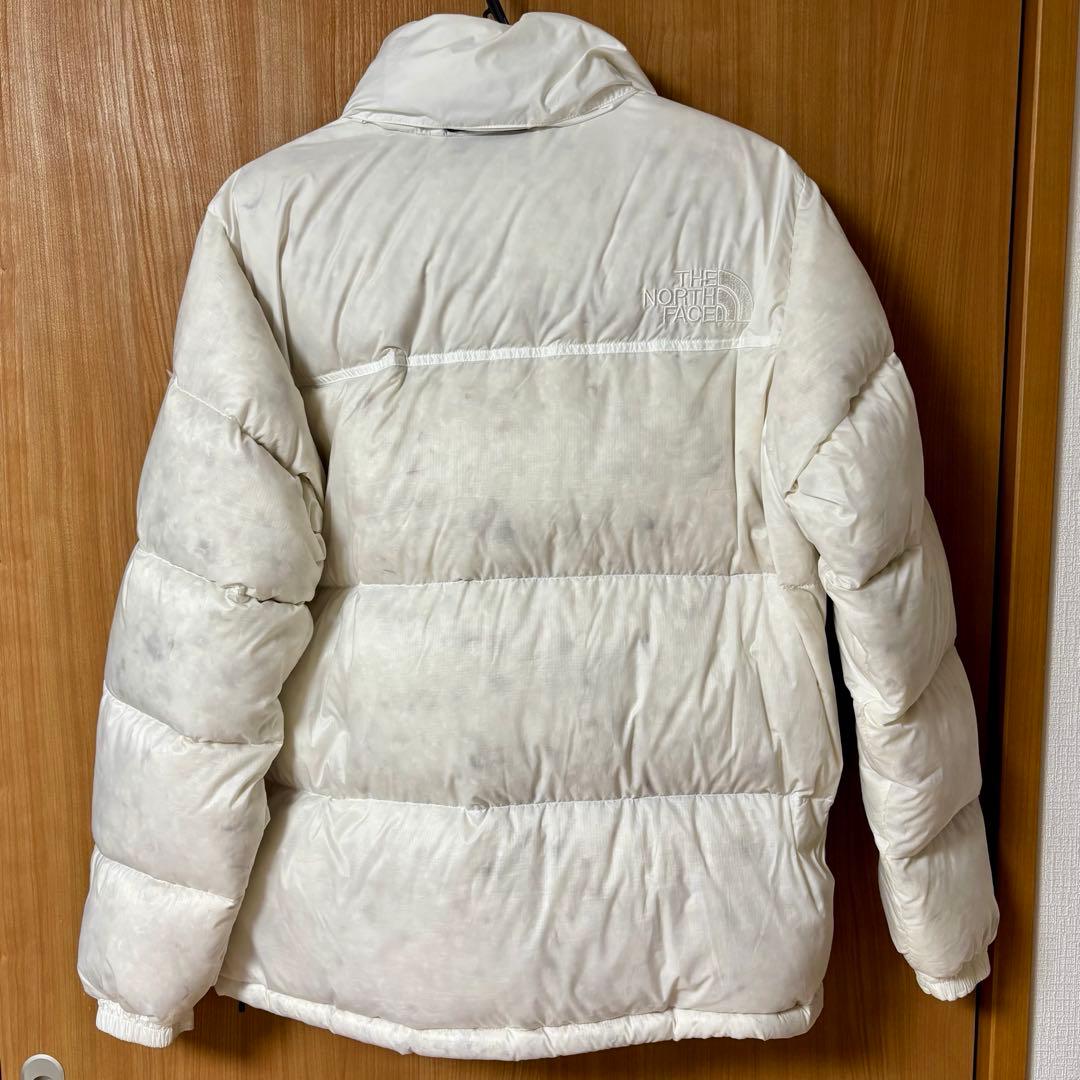 【美品】ノースフェイス　アンダイドヌプシジャケット　ダウン　M　白　ホワイト