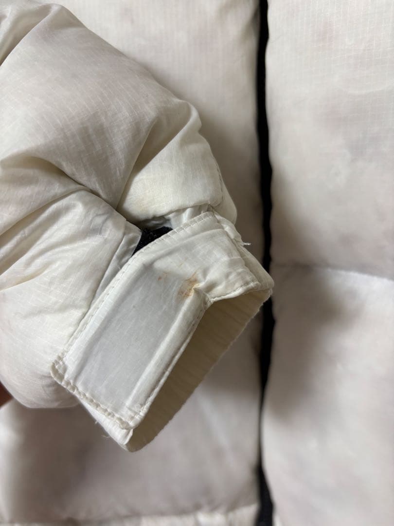 【美品】ノースフェイス　アンダイドヌプシジャケット　ダウン　M　白　ホワイト