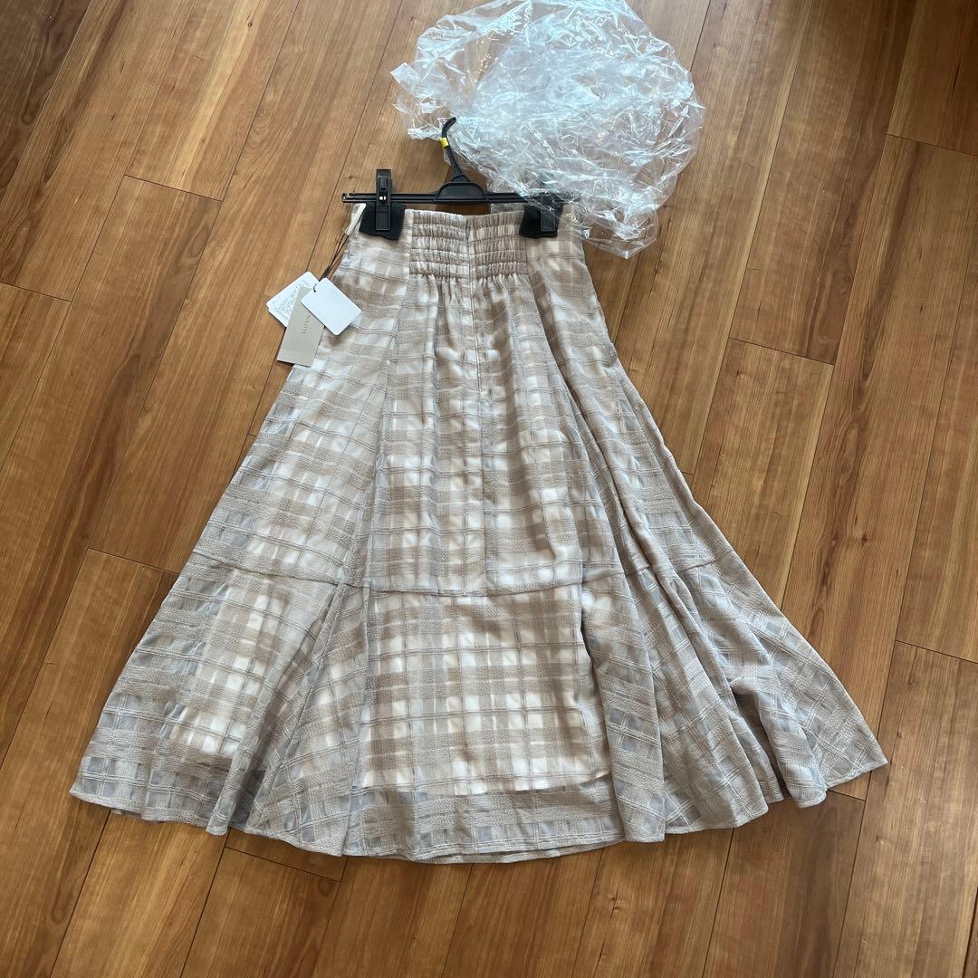 ポンちゃんさまへ⭐️新品未使用⭐️ジャスグリッティチェック刺繍スカート