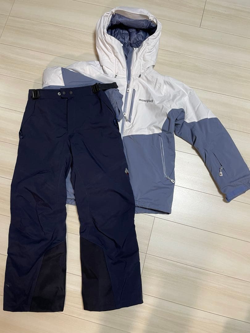 mont-bell スノーボードウェアセット