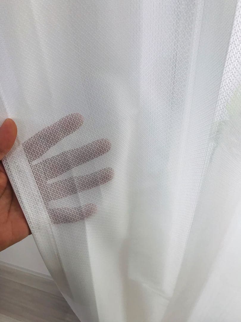 よう　1級遮光防炎　BE 2枚　レース　プリマ　2枚