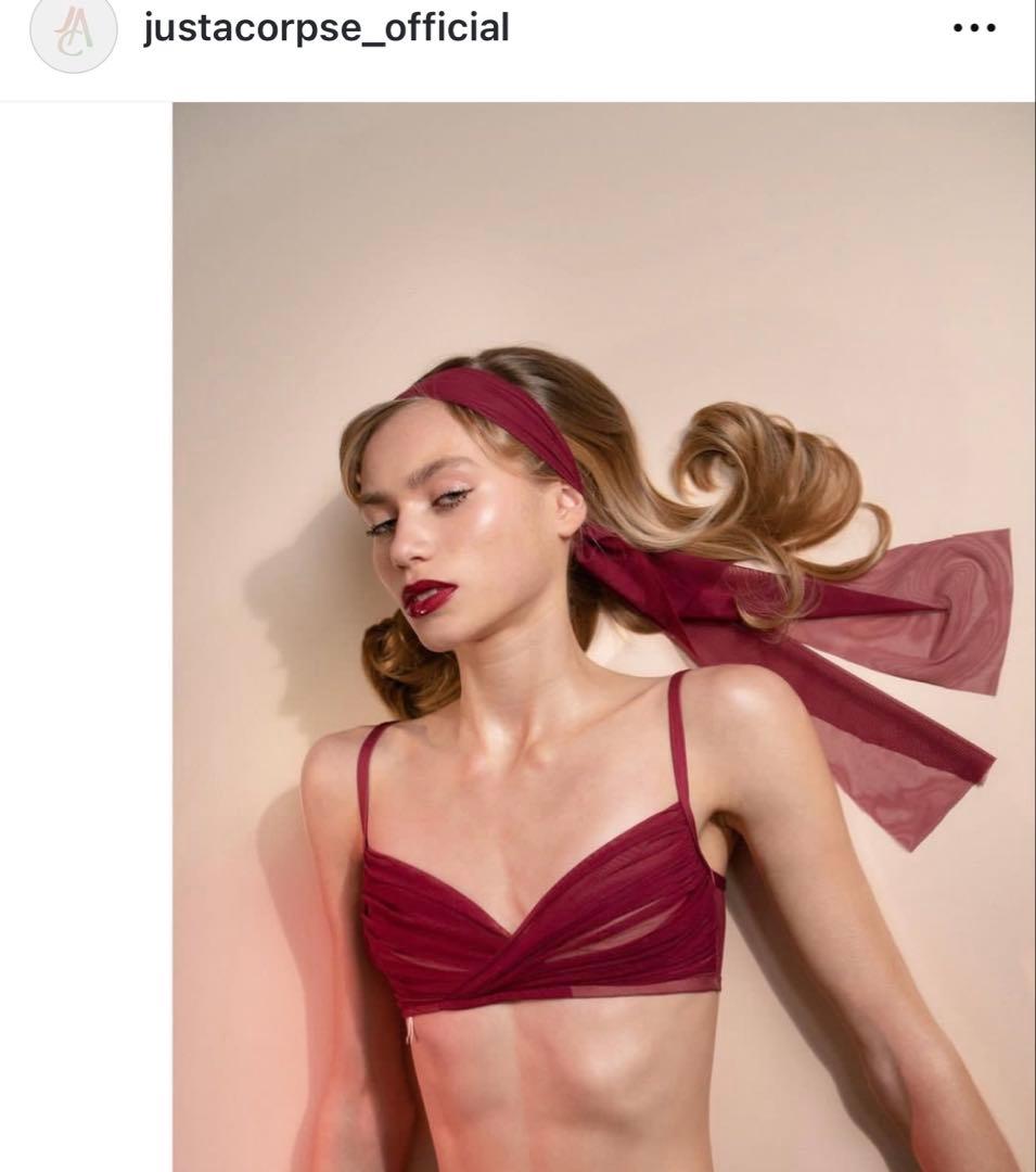 Just a corpse ベージュ ラップスタイル トップス Mサイズ