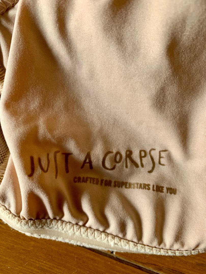 Just a corpse ベージュ ラップスタイル トップス Mサイズ