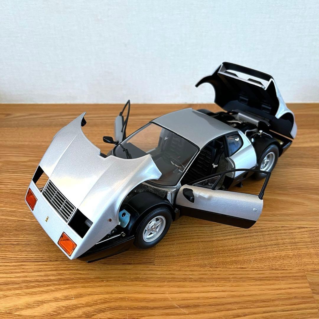 イトちんさま専用】京商 1/18 フェラーリ 512BB シルバー - メルカリ