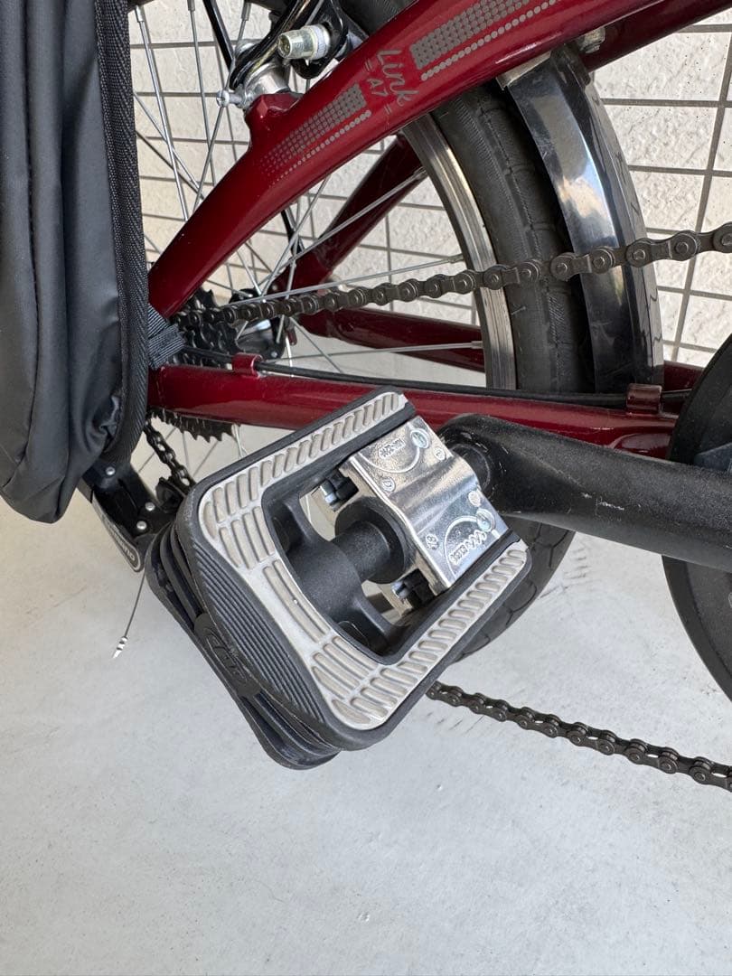 Tern Link A7 折りたたみ自転車 キャリア・バッグ付き