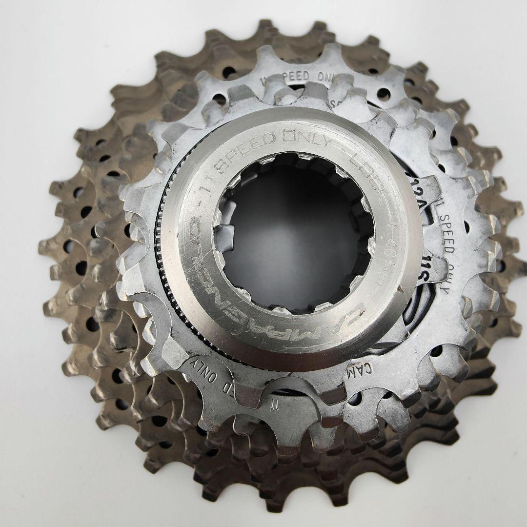 カンパニョーロスーパーレコード11S スプロケ 12-25T　極美品☆