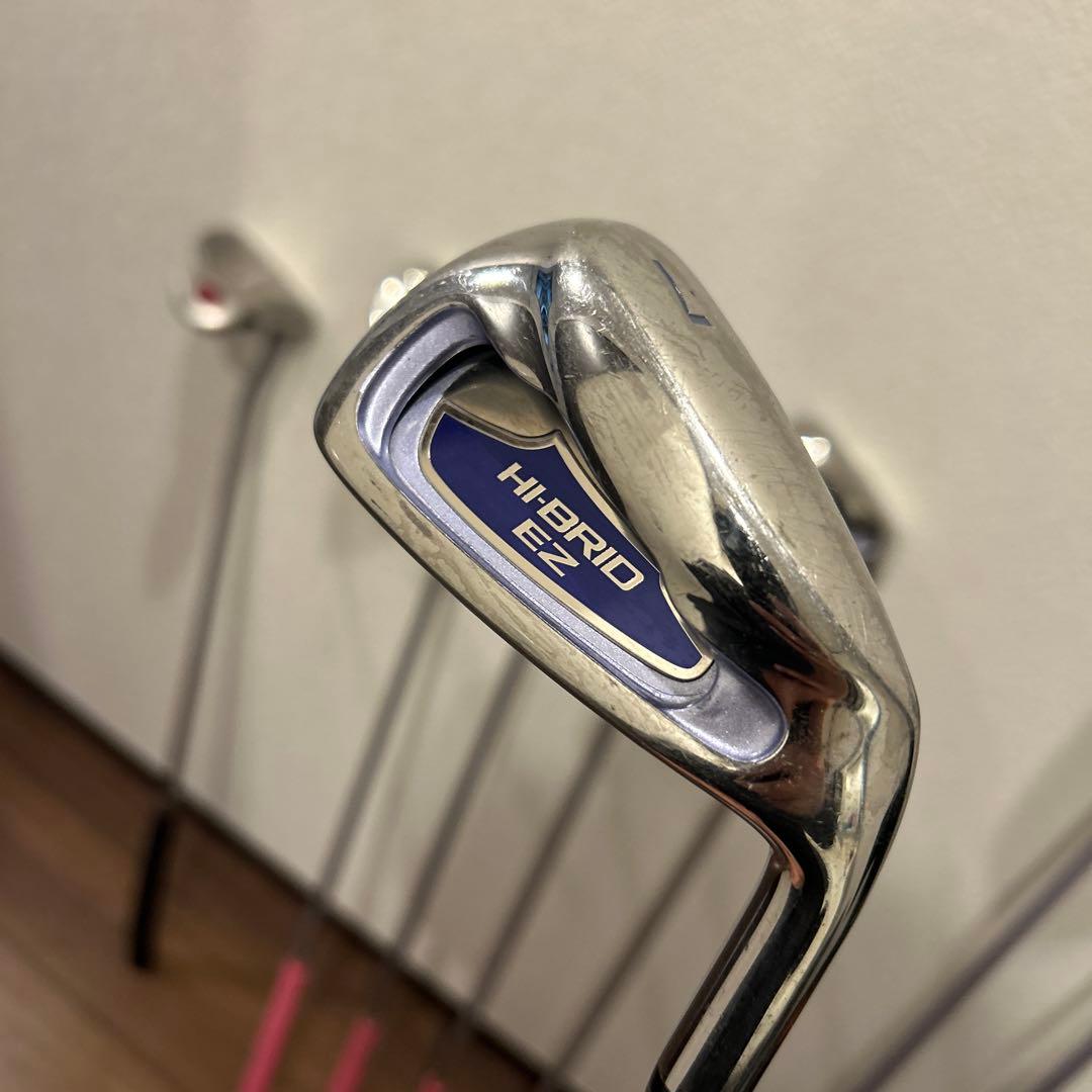 HI-BRID EZ レディースL 10本　右利き　高級ゴルフセット