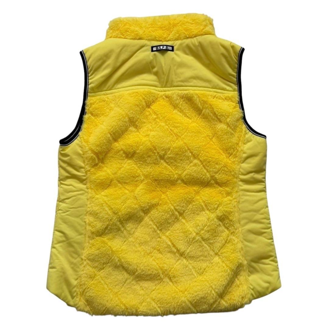 未使用　Callaway キャロウェイ ベスト 黄 ボアベストゴルフウェア