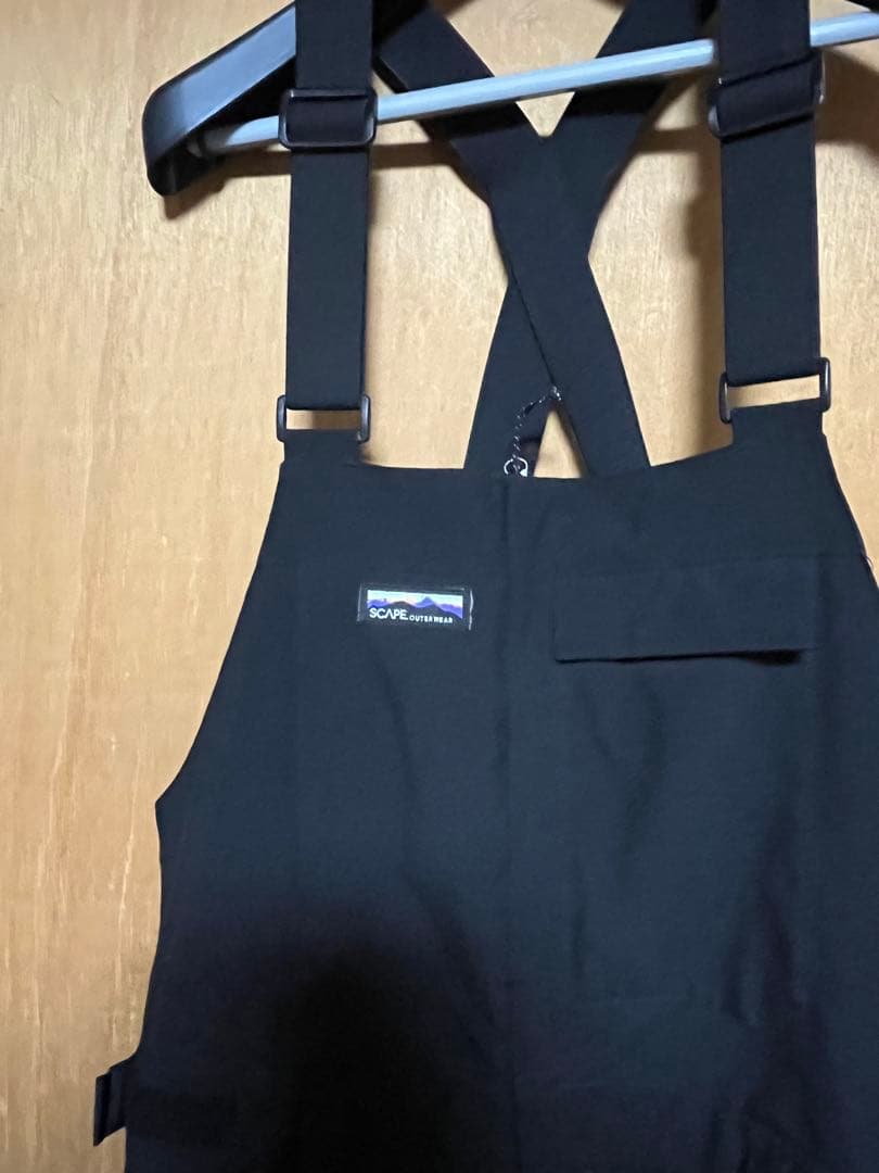 SCAPE POWジャケット BIBパンツ　サンド/ブラック