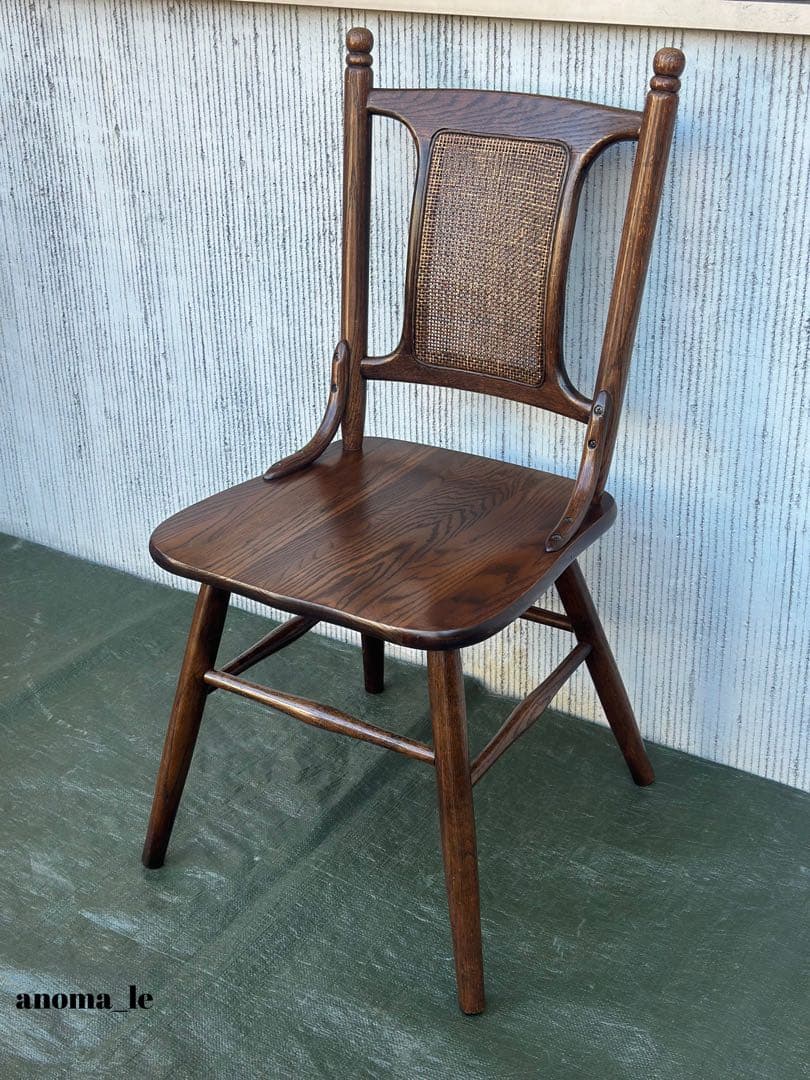 【ダイニングチェア】1　Shin　Lee　シンリー　ラタンバックチェア◎